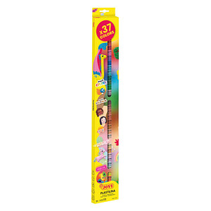 8412027034173 - Knete PLASTILINA farbsortiert 37 Farben je 150 g 8412027034173 JOVI 555 Gramm