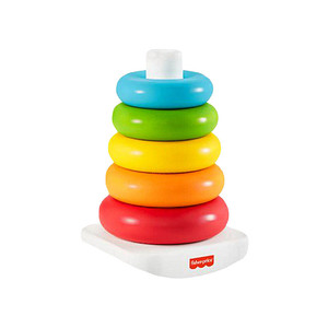 0887961902242 - Fisher Price Farbring Pyramide Stapelspielzeug mit Ringen GRF09 Stapelturm Baby Lernspielzeug 0887961902242 - Fisher Price Farbring Pyramide Stapelspielzeug mit Ringen GRF09 Stapelturm Baby Lernspielzeug