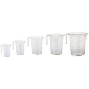 4007228939507 - Hünersdorff - Messkanne 5000 ml Polypropylen transparent D203xH257mm Griff offen 4007228939507 - Hünersdorff - Messkanne 5000 ml Polypropylen transparent D203xH257mm Griff offen