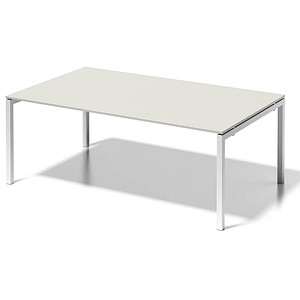 5020073998658 - BISLEY Konferenztisch Cito grauweiß verkehrsweiß rechteckig 4-Fuß-Gestell weiß 2000 x 1200 x 740 cm 5020073998658 - BISLEY Konferenztisch Cito grauweiß verkehrsweiß rechteckig 4-Fuß-Gestell weiß 2000 x 1200 x 740 cm