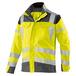 4053813372792 - Kübler Warnschutzjacke Reflectiq 1207 8340 3497 warngelb anthrazit Gr 27