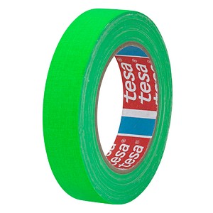 4042448165640 - TESA 4671GN-25 - Gewebeband Highlight 25 x 25 mm neongrün