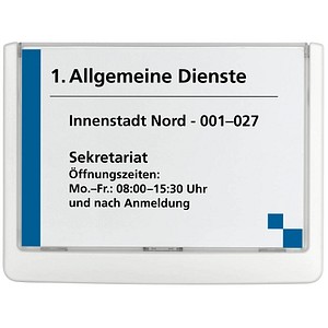 4005546405056 - Türschild CLICK SIGN weiß 149 x 1055mm 4005546405056 Durable