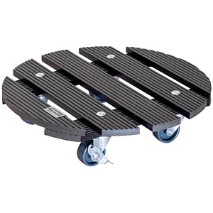 4001073446845 - Pflanzenroller WPC GH 0525 Kunststoff anthrazit rund 290 x 75 cm 4001073446845 WAGNER design yourself