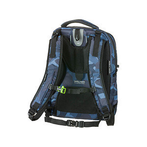 9002638227942 - Schulrucksack Elite 20 Camo Kunstfaser anthrazitblau 9002638227942 42125-374