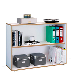 4051814443879 - Aktenregal Holzregal stehend platzsparender Aktenschrank Maße ca H 74 x B 100 x T 33 cm Elegantes Regal Büroregal ¿ Salia 2fach B 100 cm Gr 100 weiß B100cm H74cm T33cm Holzwerkstoff Holz Spanplatte Regale 4051814443879 - Aktenregal Holzregal stehend platzsparender Aktenschrank Maße ca H 74 x B 100 x T 33 cm Elegantes Regal Büroregal ¿ Salia 2fach B 100 cm Gr 100 weiß B100cm H74cm T33cm Holzwerkstoff Holz Spanplatte Regale