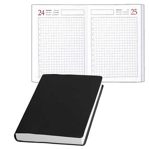 Lediberg Handwerkerkalender jahresunabhängig schwarz, 1 St.
