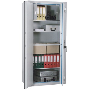 5901468318049 - Dokumentenschrank Sicherheitsstufe Kl I LFS30P BxTxH 955x527x1875 mm Volumen 490 l 4 Böden 2-türig RAL 7035 lichtgrau 5901468318049 - Dokumentenschrank Sicherheitsstufe Kl I LFS30P BxTxH 955x527x1875 mm Volumen 490 l 4 Böden 2-türig RAL 7035 lichtgrau