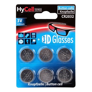 4013674027774 - ANSMANN 1516-0026 Knopfzelle CR2032 3V HyCell Mainboardbatterie Lithium 6 Pack 4013674027774 - ANSMANN 1516-0026 Knopfzelle CR2032 3V HyCell Mainboardbatterie Lithium 6 Pack