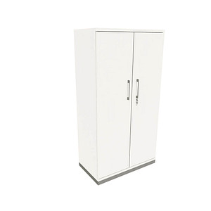 4260649680988 - fm Aktenschrank Oldenburg 4260649680988 weiß 3 Fachböden 800 x 442 x 1517 cm