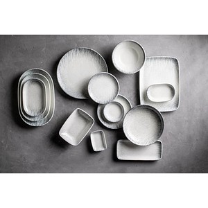 8684266230757 - 6 Teller Brezza Quadro blau grau 110 cm