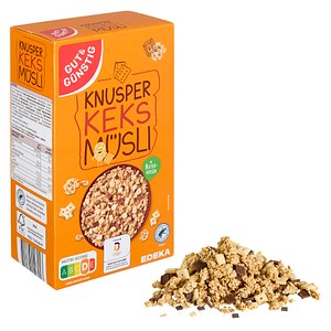 G&G KNUSPER SCHOKO & KEKS Müsli 600,0 g, 1 St.