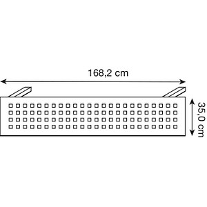 4032062167922 - PRO RSI 18 G Sichtblende zu REGO - Zubehör 180 cm Graphit 4032062167922 - PRO RSI 18 G Sichtblende zu REGO - Zubehör 180 cm Graphit