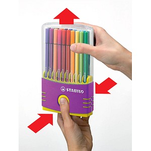 4006381551236 - STABILO Premium-Filzstifte Pen 68 20 Farben im Color Parade Tischset pink 4006381551236 - STABILO Premium-Filzstifte Pen 68 20 Farben im Color Parade Tischset pink