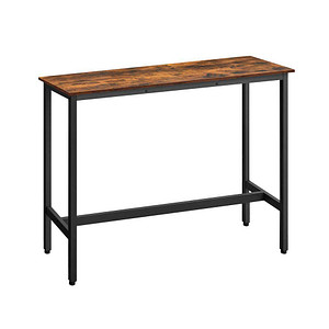 0194343019727 - Bistrotisch Holz braun 1000 x 400 x 900 cm 0194343019727 VASAGLE 0194343019727 - Bistrotisch Holz braun 1000 x 400 x 900 cm 0194343019727 VASAGLE