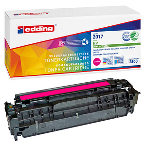 4004764955169 - edding 2017 Tonerkassette ersetzt HP 304A CC533A Magenta 2800 Seiten Kompatibel Toner 4004764955169 - edding 2017 Tonerkassette ersetzt HP 304A CC533A Magenta 2800 Seiten Kompatibel Toner