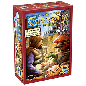 4015566018273 - Carcassonne - Händler und Baumeister (Erweiterung) Brettspiel 4015566018273 asmodee