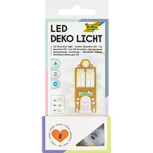 4001868078657 - Teelicht LED wasserdicht inkl 4 Batterien 4001868078657 FOLIA 2 Stück