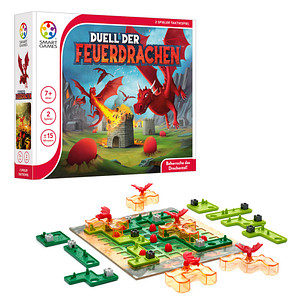 SMART GAMES® Duell der Feuerdrachen Geschicklichkeitsspiel