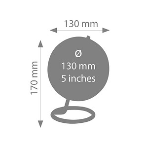4024023071553 - Globus GALILEI schwarz silber