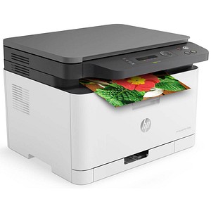 HP Color Laser MFP 178nwg 3 in 1 Farblaser-Multifunktionsdrucker grau