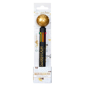5056563713586 - Kugelschreiber Harry Potter - Stift Schnatz 8 in 1 (mehrfarbig) schwarz Schreibfarbe farbsortiert 5056563713586 BlueSky