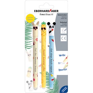 4087205821841 - Animal Erase it! Gelschreiber-Set farbsortiert 07 mm Schreibfarbe blau 3 St 4087205821841 - Animal Erase it! Gelschreiber-Set farbsortiert 07 mm Schreibfarbe blau 3 St