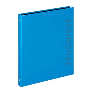 VELOFLEX VELOCOLOR® Ringbuch 4-Ringe blau DIN A4