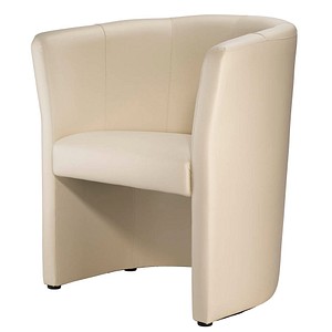 5901747010367 - Besuchersessel beige beige Kunstleder
