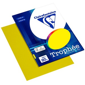 3329680411706 - Kopierpapier Trophee 4117C kanariengelb A4 80g  3329680411706 100 Blatt