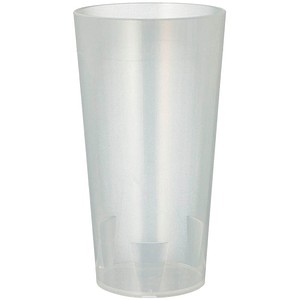 4002911930229 - Trinkbecher Papstar Mehrweg 04 l Ø 75 mm mit Füllstrich & Stapelkante unzerbrechlich spülmaschinengeeignet r PP transluzent 10 Stück 4002911930229 - Trinkbecher Papstar Mehrweg 04 l Ø 75 mm mit Füllstrich & Stapelkante unzerbrechlich spülmaschinengeeignet r PP transluzent 10 Stück