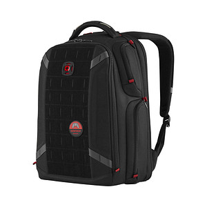 WENGER Laptop-Rucksack PlayerOne Kunstfaser schwarz 29,0 l bis 39,6 cm (15,6 Zoll)