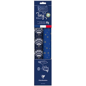3329682238929 - Geschenkpapier Set Tiny Rolls mehrfarbig 5000 cm