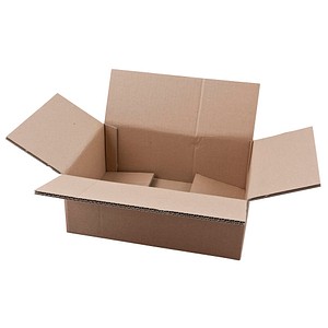 Nestler Wellpapp-Faltkartons 2-wellig braun 36,3 x 26,3 x 14,8 cm Außenmaß, 20 St.