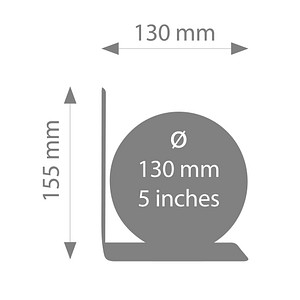 4024023072161 - Globus Buchstütze BOOKGLOBE SINGLE