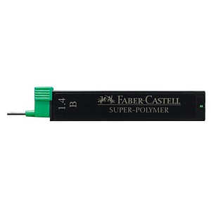 4005401045311 - FABER-CASTELL SUPER-POLYMER Feinminen-Bleistiftminen schwarz B 14 mm 6 St