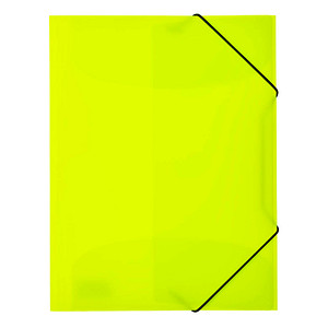 4008705196550 - Gummizugmappe neon 19655 A4 neongelb Polypropylen mit 3 Einschlagklappen 4008705196550 Herma 4008705196550 - Gummizugmappe neon 19655 A4 neongelb Polypropylen mit 3 Einschlagklappen 4008705196550 Herma