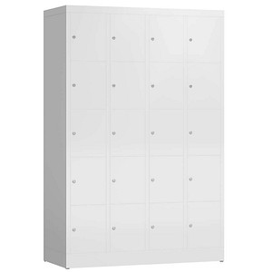 4061815857483 - Schließfachschrank ClassiX signalweiß X-520547 20 Schließfächer 1185 x 500 x 1800 cm 4061815857483 LÜLLMANN 4061815857483 - Schließfachschrank ClassiX signalweiß X-520547 20 Schließfächer 1185 x 500 x 1800 cm 4061815857483 LÜLLMANN