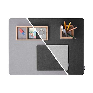 4004360785573 - Schreibunterlage - recyceltes PET recyceltes PP - hellgrau schwarz - beidseitig verwendbar - 60 x 07 cm 4004360785573 Sigel