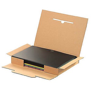 Nestler Versandkartons 35,0 x 25,0 x 1,8 cm, 20 St.