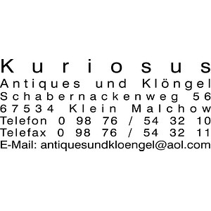 4044589428035 - Textstempel individualisierbar printy 4915 selbstfärbend schwarz ohne Logo