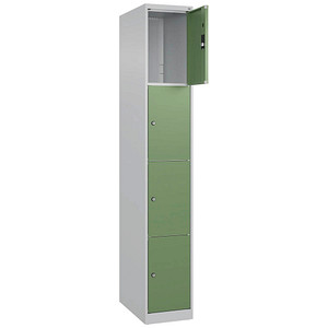 4067521349328 - Schließfachschrank Classic Plus lichtgrau resedagrün 080000-104-S10006 4 Schließfächer 300 x 500 x 1850 cm 4067521349328 CP 4067521349328 - Schließfachschrank Classic Plus lichtgrau resedagrün 080000-104-S10006 4 Schließfächer 300 x 500 x 1850 cm 4067521349328 CP