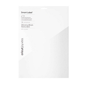 0093573584435 - cricut? Joy Xtra Smart Label beschreibbare Vinylfolie permanent weiß 241 x 330 cm 0093573584435 3 Stück 0093573584435 - cricut? Joy Xtra Smart Label beschreibbare Vinylfolie permanent weiß 241 x 330 cm 0093573584435 3 Stück