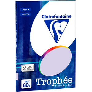 3329680410204 - Kopierpapier Trophée lila DIN A4 80 gm² 100 Blatt 3329680410204 100 Blatt