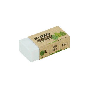 4064900065497 - Radiergummi Craft Eraser weiß 1 St