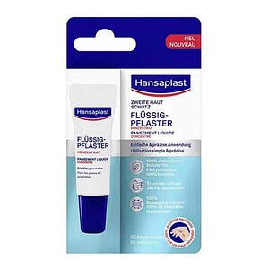 Hansaplast Flüssigpflaster ZWEITE HAUT SCHUTZ KONZENTRAT 48845 transparent, 1 St.