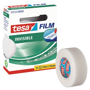 tesa INVISIBLE Klebefilm matt 19,0 mm x 33,0 m 1 Rolle