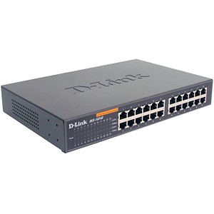 0790069246111 - Dlink - D-Link Unverwalteter Switch mit 24 Ports und 10 100 Mbit s DES-1024D