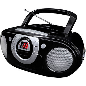 4005425005872 - Radio UKW Kassettenabspieler Sound SCD5100SW sw CD Boombox Radio UKW Kassettenabspieler 4005425005872