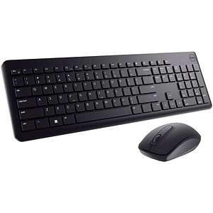 5397184621011 - Keyboard and Mouse KM3322W - keyboard and mouse set - QWERTZ - German - black - with 3-year NBD Advanced Exchange Input Device - Tastatur & Maus Set - Deutsch - Schwarz